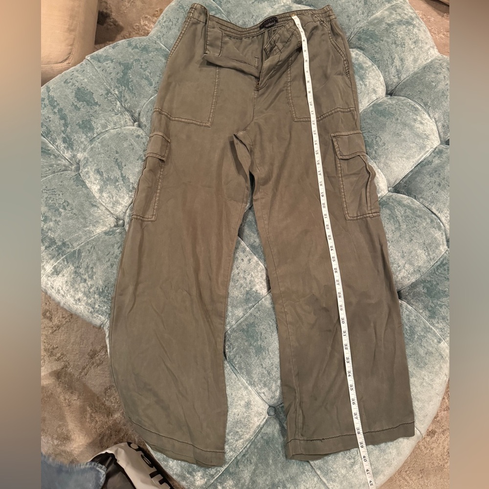 Sanctuary Olive Wide-Leg Cargo Pants